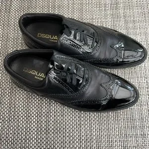 DSQUARED2 | Shoes | Mens Dsquared2 Black Patent Leather  display picture 1